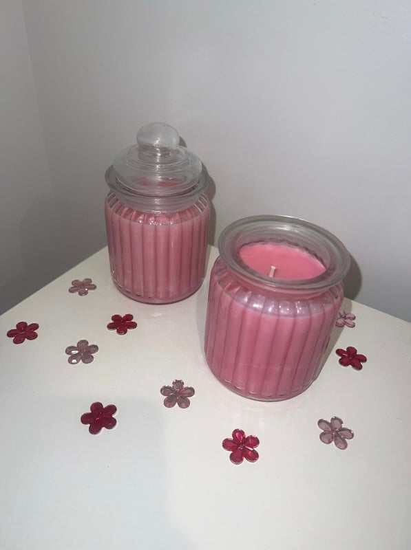 Pink Quartz Candle