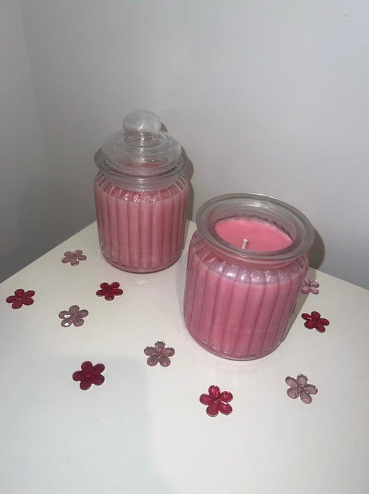 Pink Quartz Candle