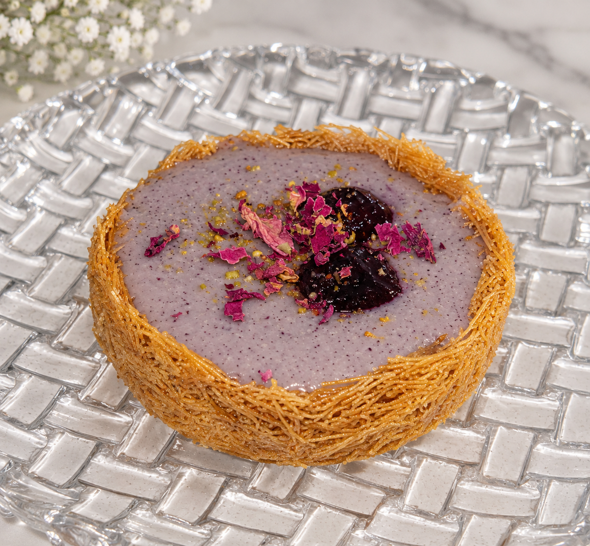 Blueberry Custard Seivaiyaan/Sevai/Semai Cup